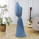 Household Fabric Fan Cover - Round Elastic 110x45cm - Pink - Top-Down View