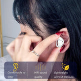 Wireless Sports Bluetooth Earphones - Semi-in-ear 5.1 Game Skin Colour - Top-Down View