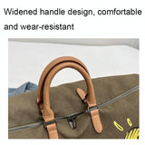 Travel Crossbody Bag - Perfect for Outdoors - Coffee - Rear View