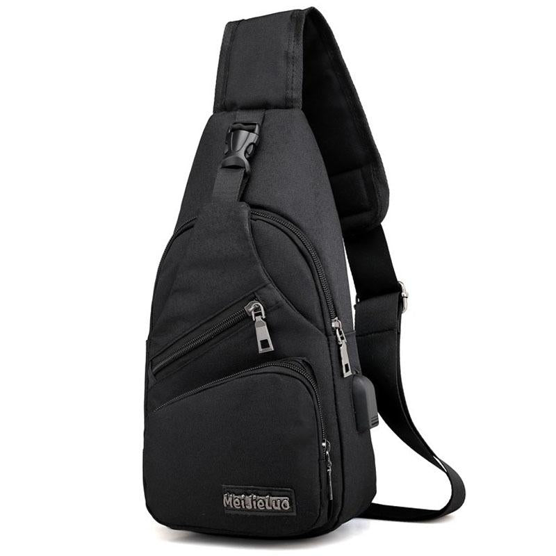 Versatile Men Crossbody Bag For Sports And Everyday Use - Grey