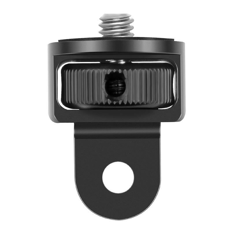 Universal Tripod Adapter for Action Cameras - 1 / 4 Inch Screw - Black Titanium
