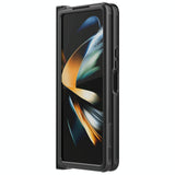 For Samsung Galaxy Z Fold4 5G Mirror Pro Camshield Case Set - Green - Extra Image