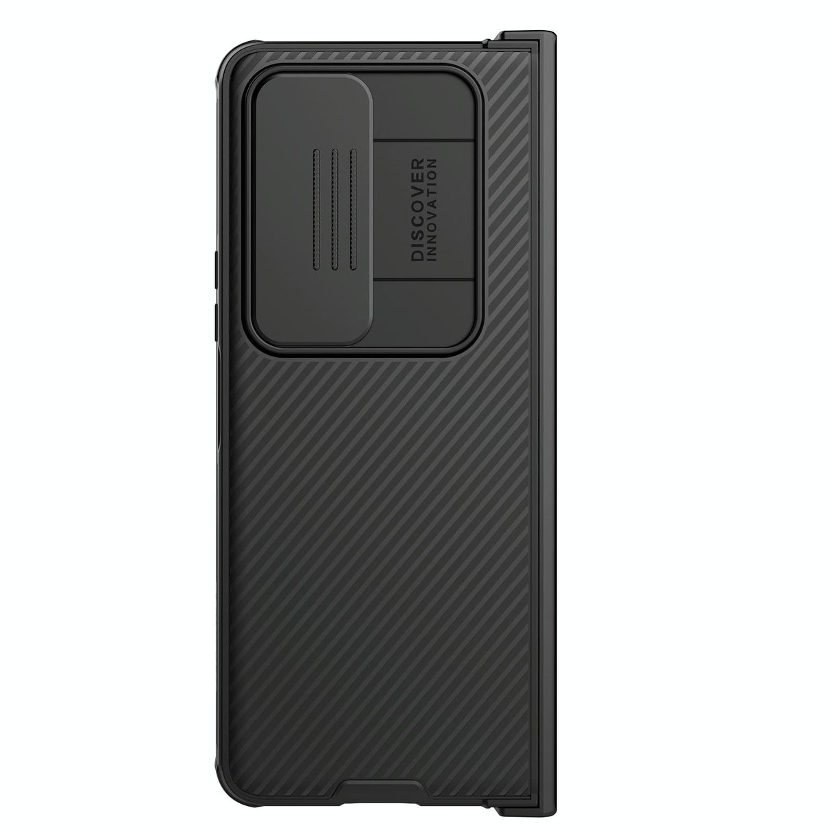 For Samsung Galaxy Z Fold4 5G Mirror Pro Camshield Case Set - Green