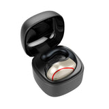 Wireless Bone Conduction Earphone with Bluetooth 5.0 - Gray - Front View