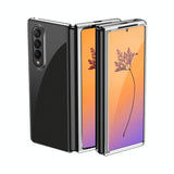 For Samsung Galaxy Z Fold4 5G Shockproof Clear Phone Case - Black - Extra Image