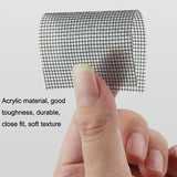 Anti-mosquito Door Curtain Net for Window Repair - Black