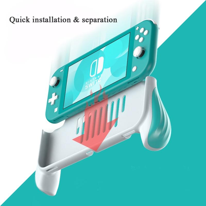 2-pack Nintendo Switch Lite Gamepad Covers - Dark Gray