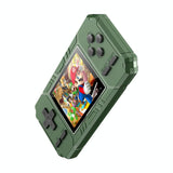 520 Classic Games Handheld Console With 3.0 Screen For S8 - Army Green