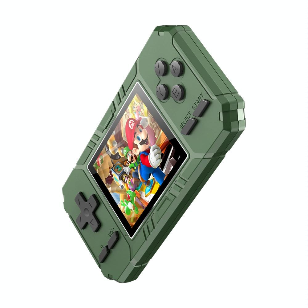 520 Classic Games Handheld Console With 3.0 Screen For S8 - Army Green