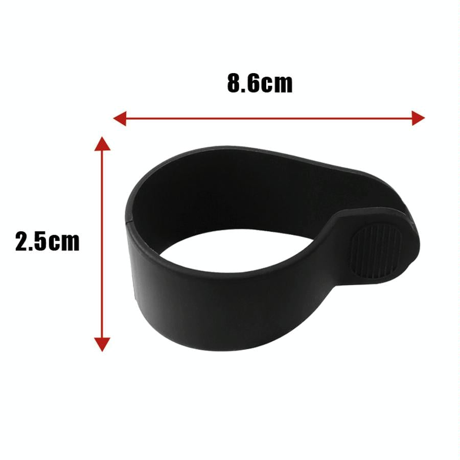2pcs Silicone Scooter Accelerator Dial Cover for Xiaomi M365 / 1s / Pro / Max G30 / Es2 - White