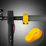 2pcs Silicone Scooter Accelerator Dial Cover for Xiaomi M365 / 1s / Pro / Max G30 / Es2 - White - 45-Degree Angle
