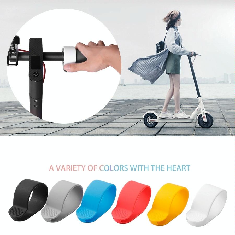 2pcs Silicone Scooter Accelerator Dial Cover for Xiaomi M365 / 1s / Pro / Max G30 / Es2 - White