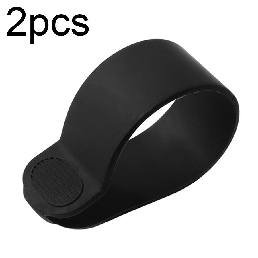 2pcs Silicone Scooter Accelerator Dial Cover for Xiaomi M365 / 1s / Pro / Max G30 / Es2 - White