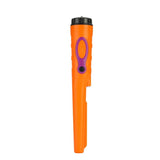 Outdoor Handheld Metal Detector for Treasure Hunting - Orange Green - Front View