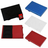 Nintendo Switch Game Card Organizer - Aluminum - Black - Side View