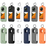 Silicone Protective Case - Portable and Compact - Orange - Close-Up Angle