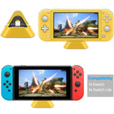 2-pack Portable Triangle Charger for Nintendo Switch / Lite - Gray - Extra Image