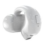 Wireless Clip-on Bluetooth Earphone for Sports and Gaming - Light Skin - Front View