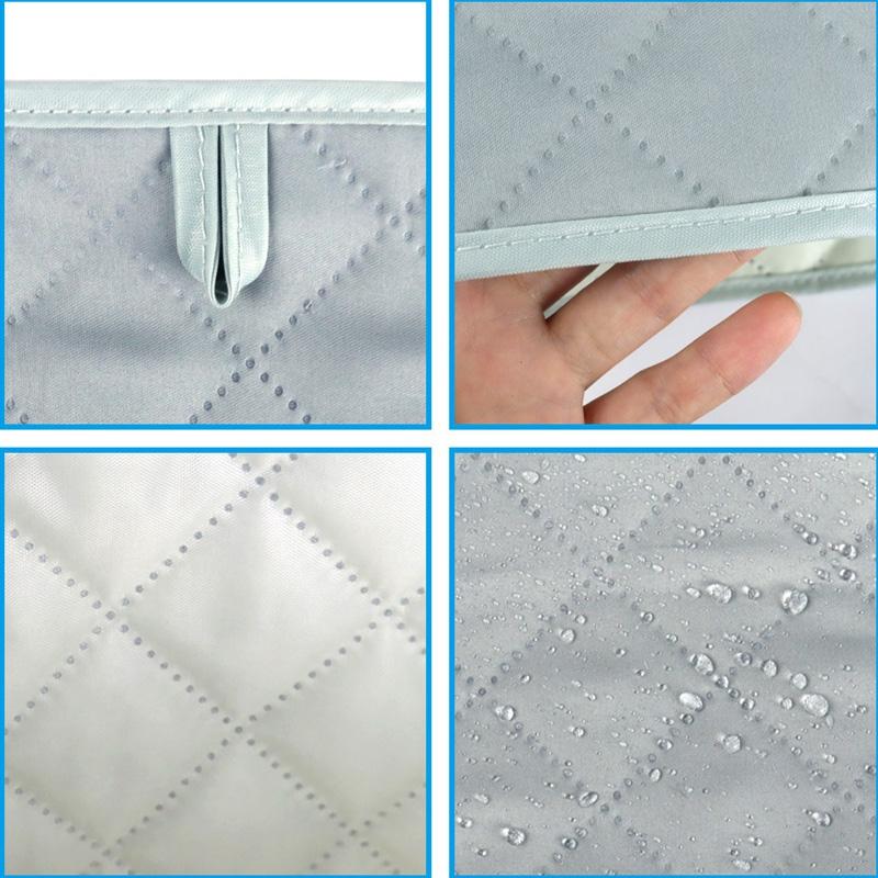 Large Home Bread Maker Dust Cover - Polyester - Gray