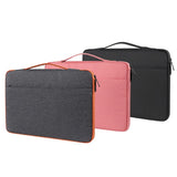 Waterproof Portable Laptop Case - 14.1-15.4 Inches - Mysterious Black - Side View