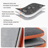 Waterproof Portable Laptop Case - 14.1-15.4 Inches - Mysterious Black - 45-Degree Angle