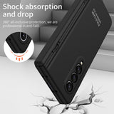 For Samsung Galaxy Z Fold4 5G Foldable Phone Case With Pen And Stylus - White