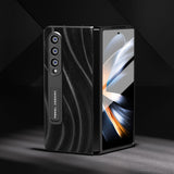For Samsung Galaxy Z Fold4 5G Galactic Pattern Phone Case - Integrated Protection - Green