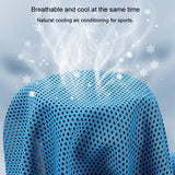 Portable Quick Dry Sports Towel Set with Silicone Sleeve and Storage Bag - 30x80cm - Grey - 30X90Cm - Extra Image