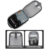 Waterproof Business Laptop Backpack With Usb Port - Multifunctional - Dark Gray - 17 Inch - Extra Image