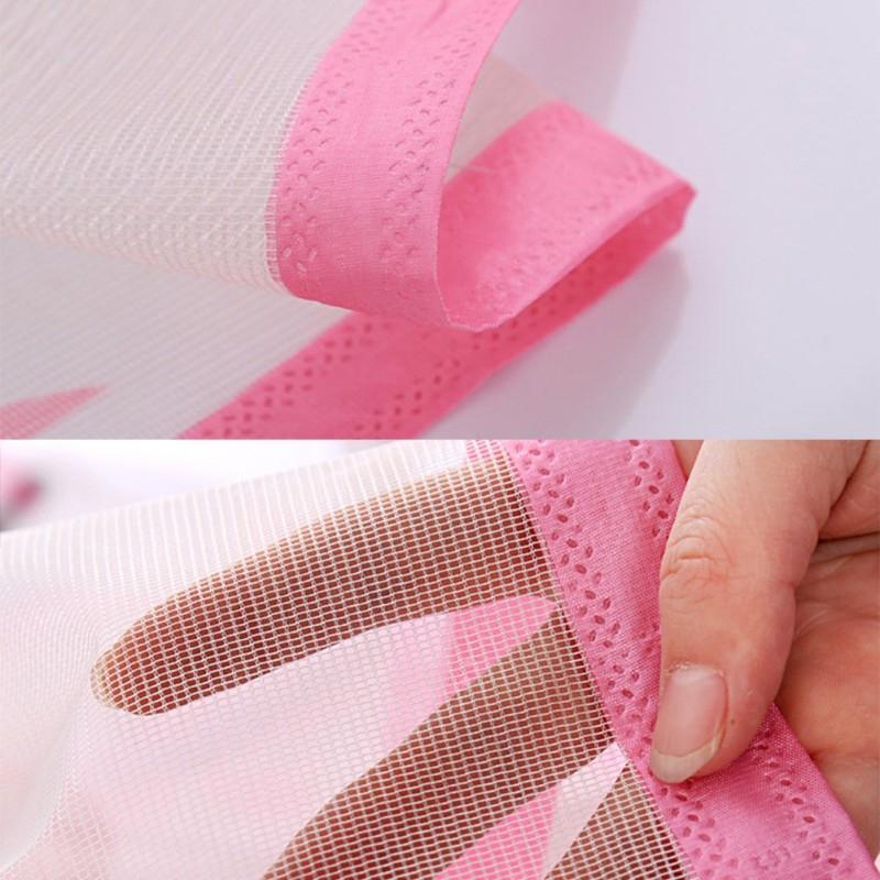 100x210cm Magnetic Screen - Summer Anti-mosquit Curtain with Encryption - Pink