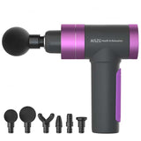 Extreme Edition Rechargeable Muscle Massage Gun - Gray - Front View