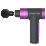 Extreme Edition Rechargeable Muscle Massage Gun - Gray - Side View