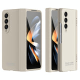 For Samsung Galaxy Z Fold4 5G Premium Hinged Folding Case - White - Extra Image