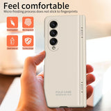For Samsung Galaxy Z Fold4 5G Premium Hinged Folding Case - White - Extra Image
