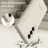 For Samsung Galaxy Z Fold4 5G Premium Hinged Folding Case - White