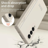 For Samsung Galaxy Z Fold4 5G Premium Hinged Folding Case - White - Extra Image
