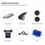 10.1 Inch Car Mp5 Player For Nissan Teana 13-16 - Wifi 2 + 64G Reversing Video Screen - Standard + 8 Lights Camera
