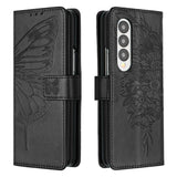 Butterfly Embossed Leather Phone Case - Extra Image