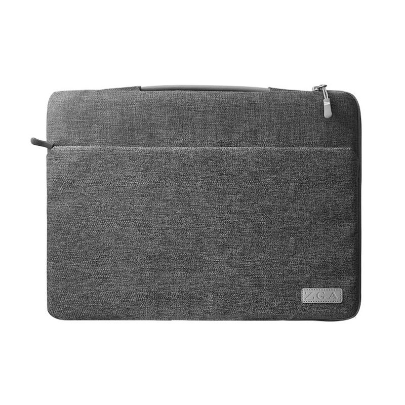 14 Inch Waterproof Laptop Handbag In Bg-01 Design - Grey - 16 Inch
