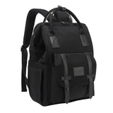 Convertible Diaper Bag Backpack for Baby Care - Black