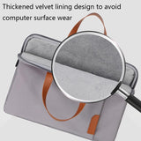 Lightweight Laptop Liner Bag - Fits 15 / 15.4 / 15.6 Inch - Portable - Blue - Close-Up Angle