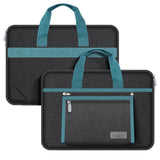 Portable Oxford Laptop Bag - Durable Fabric Multiple Colours - Black