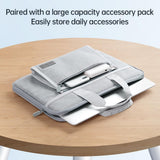 Portable Oxford Laptop Bag - Durable Fabric Multiple Colours - Black