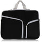 17 Inch Multi-Pocket Laptop Liner Bag For Diving Material Computer - Black - Black
