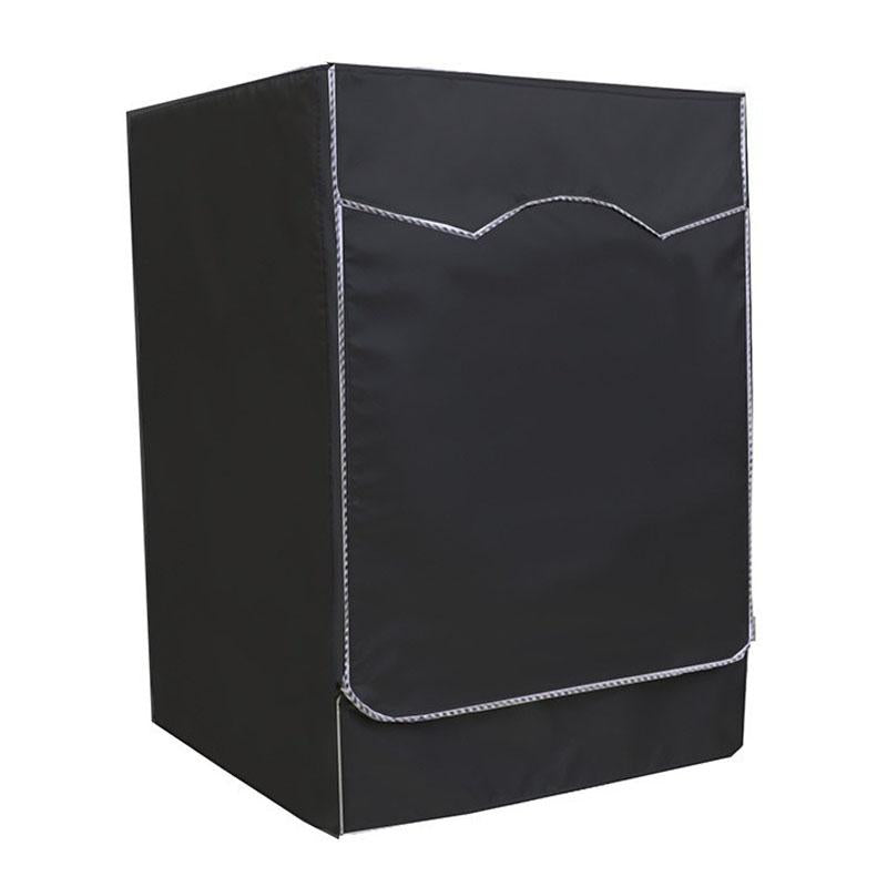 Waterproof Dustproof Cover for 420d Roller Boiler Washing Machine - 60x53x85cm Size - Black - 69X84X100Cm
