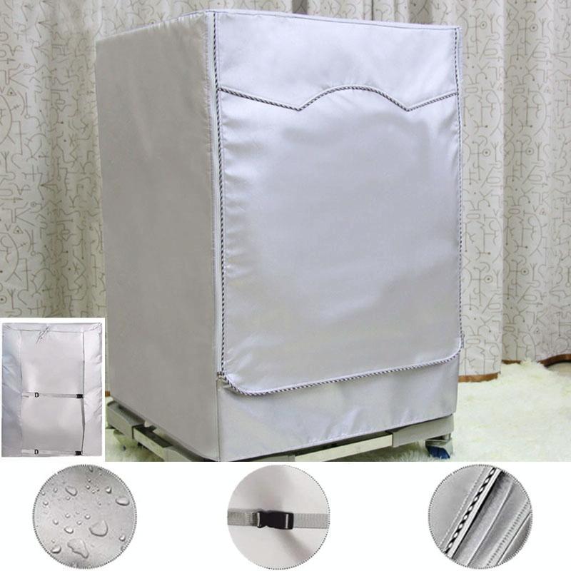 Waterproof Dustproof Cover for 420d Roller Boiler Washing Machine - 60x53x85cm Size - Black - 69X84X100Cm