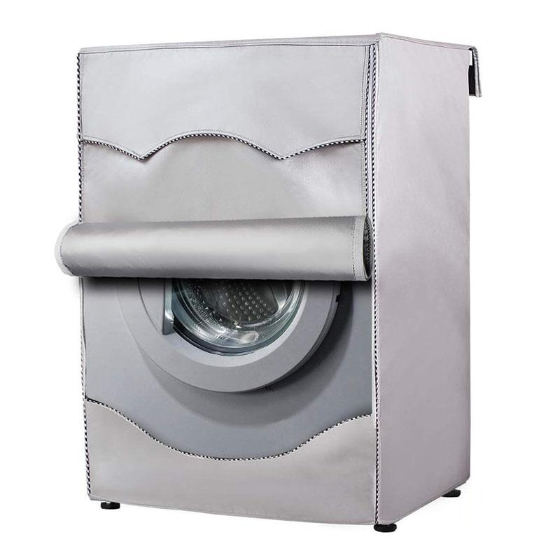 Waterproof Dustproof Cover for 420d Roller Boiler Washing Machine - 60x53x85cm Size - Black - 69X84X100Cm