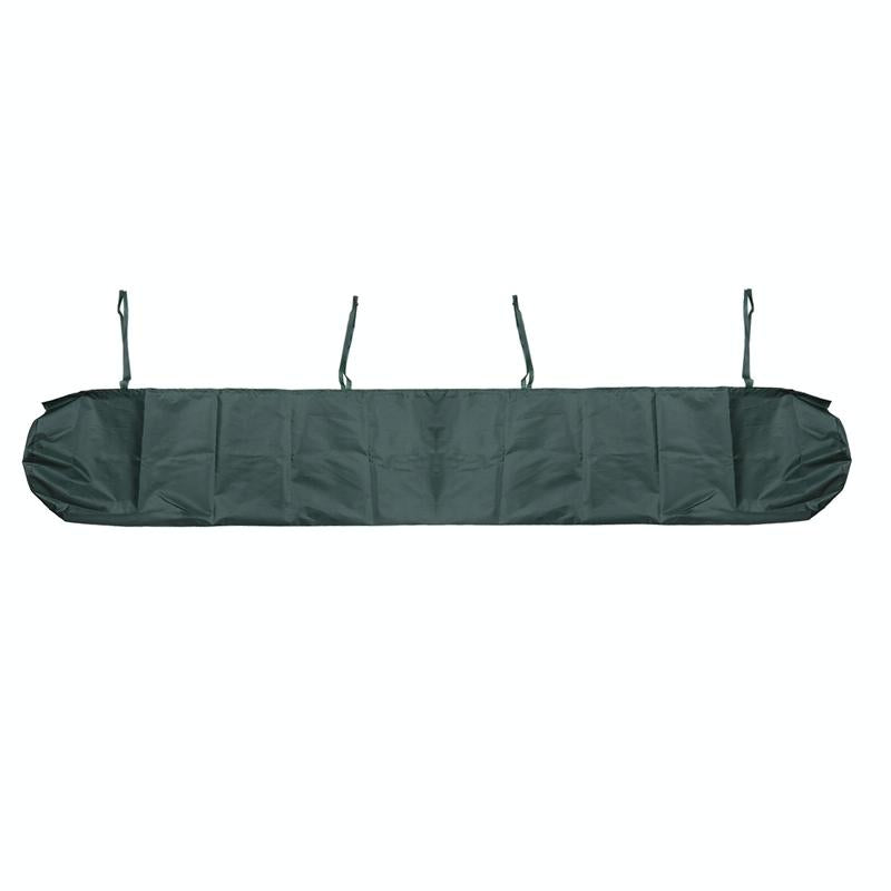 Waterproof Retractable Canopy for Outdoor Patio - 3.5m Size Dustproof Protective Cover - Grey