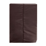 Folding Treadmill Dust Cover - Fitness Equipment - Coffee - Rear View