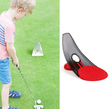 2-pack Indoor / Outdoor Golf Putting Trainer - Blue - Front View